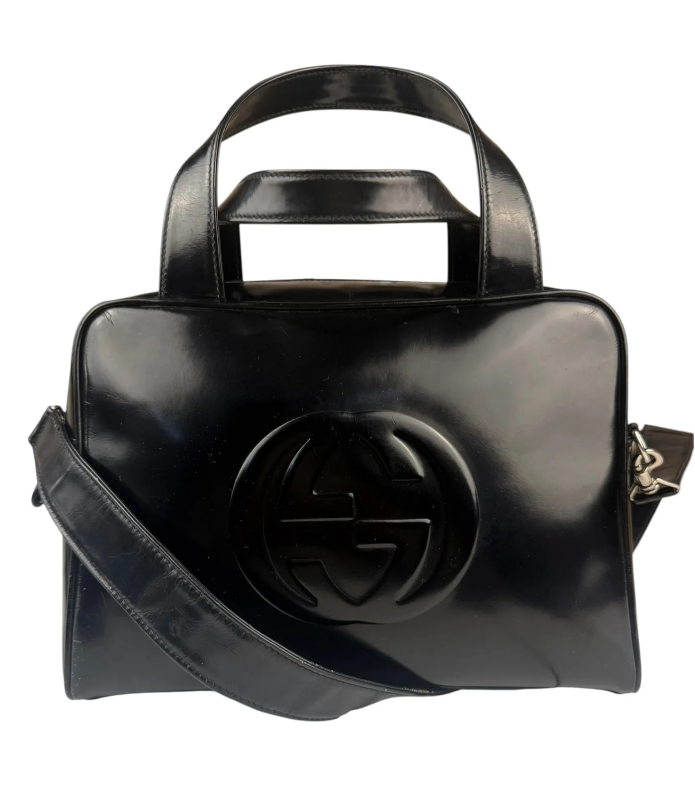 Gucci — Gucci Tom Ford Enamel GG Two-Way — Handbag — resale