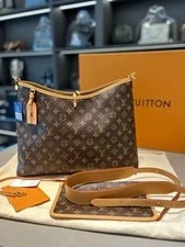 Louis Vuitton — Louis Vuitton Carryall M46197 W/ Strap Dust Auth — Handbag — resale
