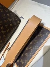 Louis Vuitton Carryall M46197 W/ Strap Dust Auth 4