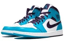 Jordan 1 Mid Hornets 554724-415 3