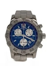 Breitling — Breitling Quartz Digital BLU SLV A73387 Colt Chronograph — Watch — resale