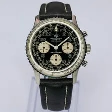 Breitling Navitimer Cosmonaute 809 Black Stainless Steel 24H 41mm 2