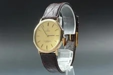 Omega — Omega Constellation 10K Gold Dial Quartz From Japan — Watch — resale