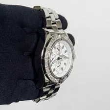 Breitling Super Avenger 48mm White Chronograph Dial Ref# A13370 3