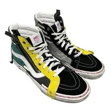 Vans Sk8 Hi Reissue Cntage Style, Eco Friendly, Cotton, Twill, Drawst 10 2