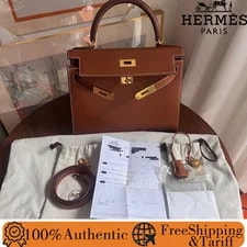 Hermès — Authentic Hermès Kelly 28 Fauve GHW — Handbag — resale