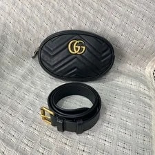 Gucci — Gucci GG Marmont Belt Waist Crossbody — Handbag — resale