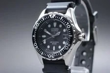 Citizen E068 T005420 Diver Solar Black