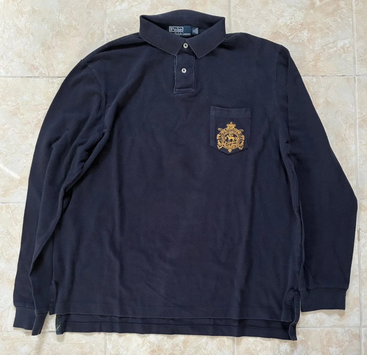 Vintage 90s Ralph Lauren Rugby Polo — streetwear — resale