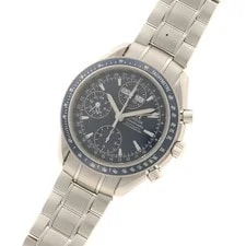 Omega Speedmaster Day-Date 3222.80 Stainless Steel 40mm Blue Dial #DW2244 2