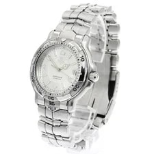 Tag Heuer — TAG Heuer 6000 Series WH1113-K1 38mm SS Silver #C10980 — Watch — resale