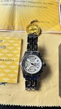 Breitling Chronomat Chronometer Date SS Gold Box Papers 2