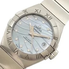 Omega — Omega Constellation 123.10.27.20.57.001 27mm Stainless Steel Blue OKW1438 — Watch — resale