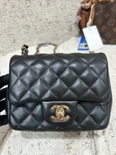 Chanel Square Classic Flap HW Chain Strap [] 2