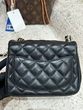 Chanel Square Classic Flap HW Chain Strap [] 4