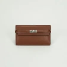 Hermès — Hermes Kelly Wallet Long Wallet Sil — Handbag — resale