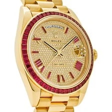 Rolex Day-Date 40 228238 Yellow Gold White Roman Numerals Dial 4