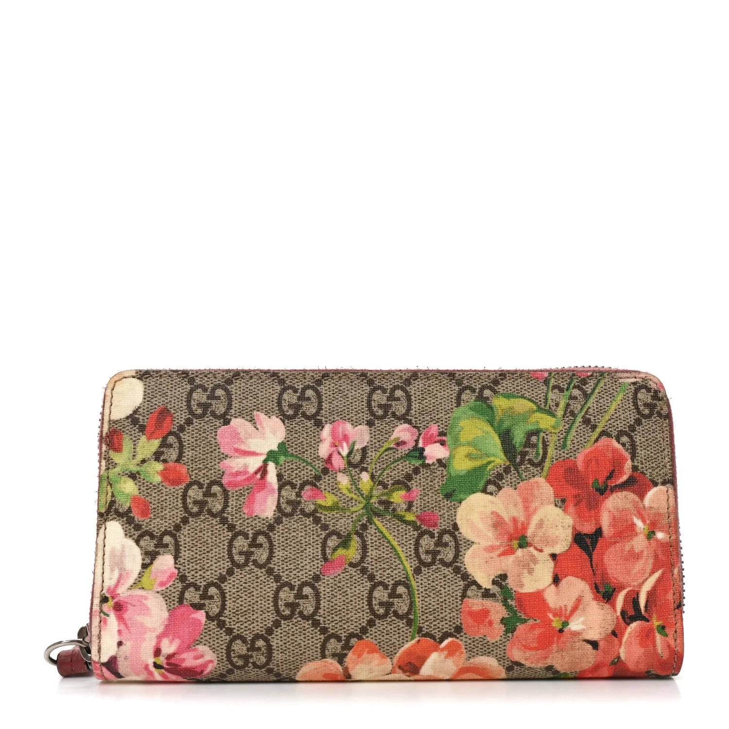 Gucci — Blooms Zip Around Wallet Dry — Accessory — resale