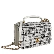 Chanel Top Handle Double Flap Fullset 2