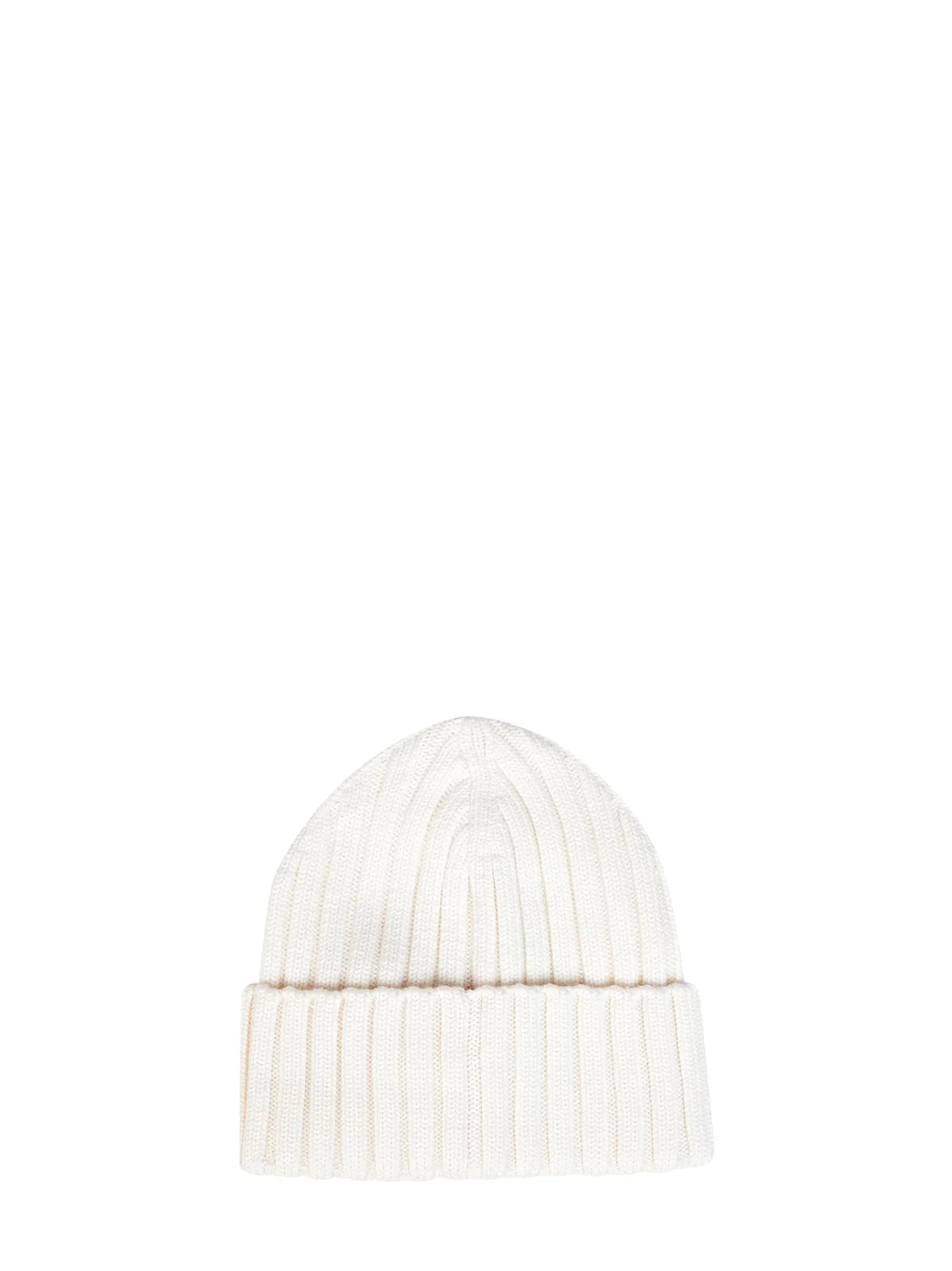 Moncler L20933b00036a9327030 Ribbed Virgin Beanie — Beanies 2