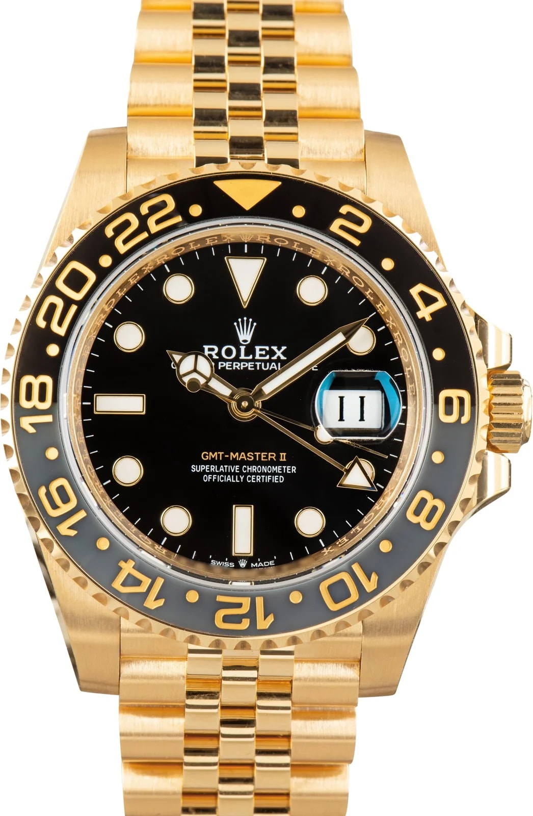 Rolex — Rolex GMT-Master II Ref 126718GRNR Black Dial — Watch — resale