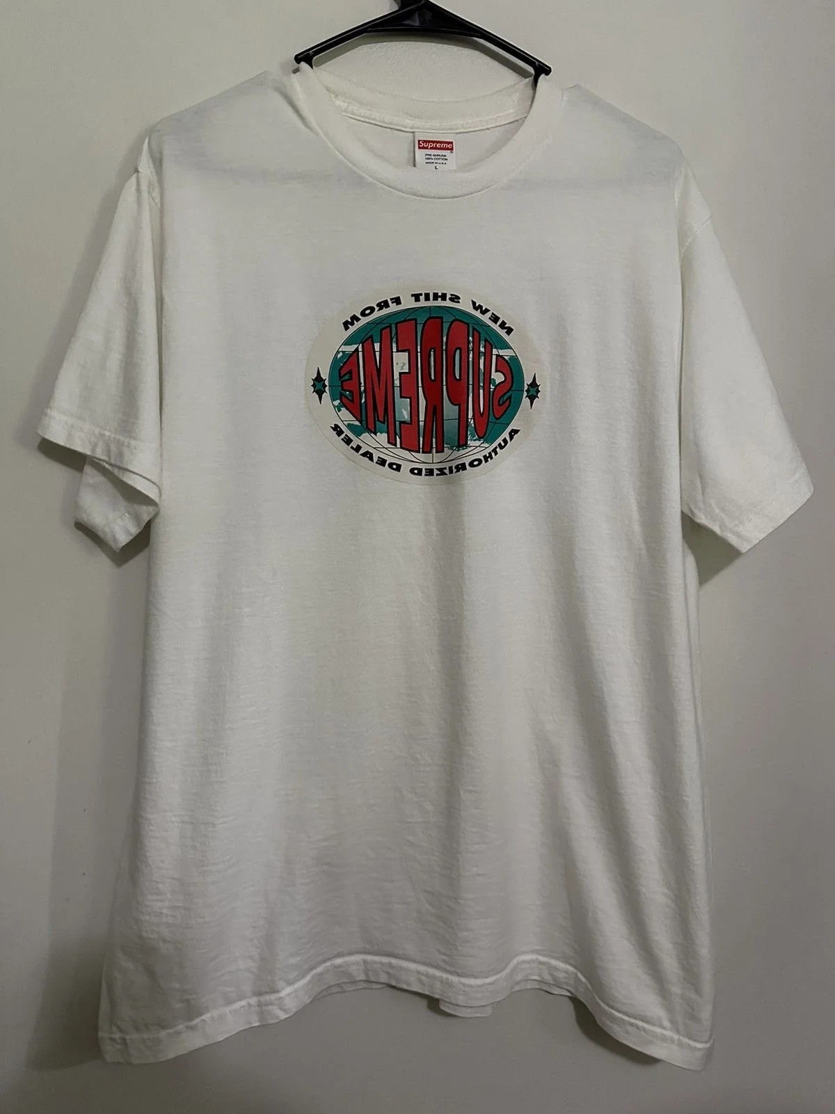 Supreme — Supreme New Shit Tee — streetwear — resale
