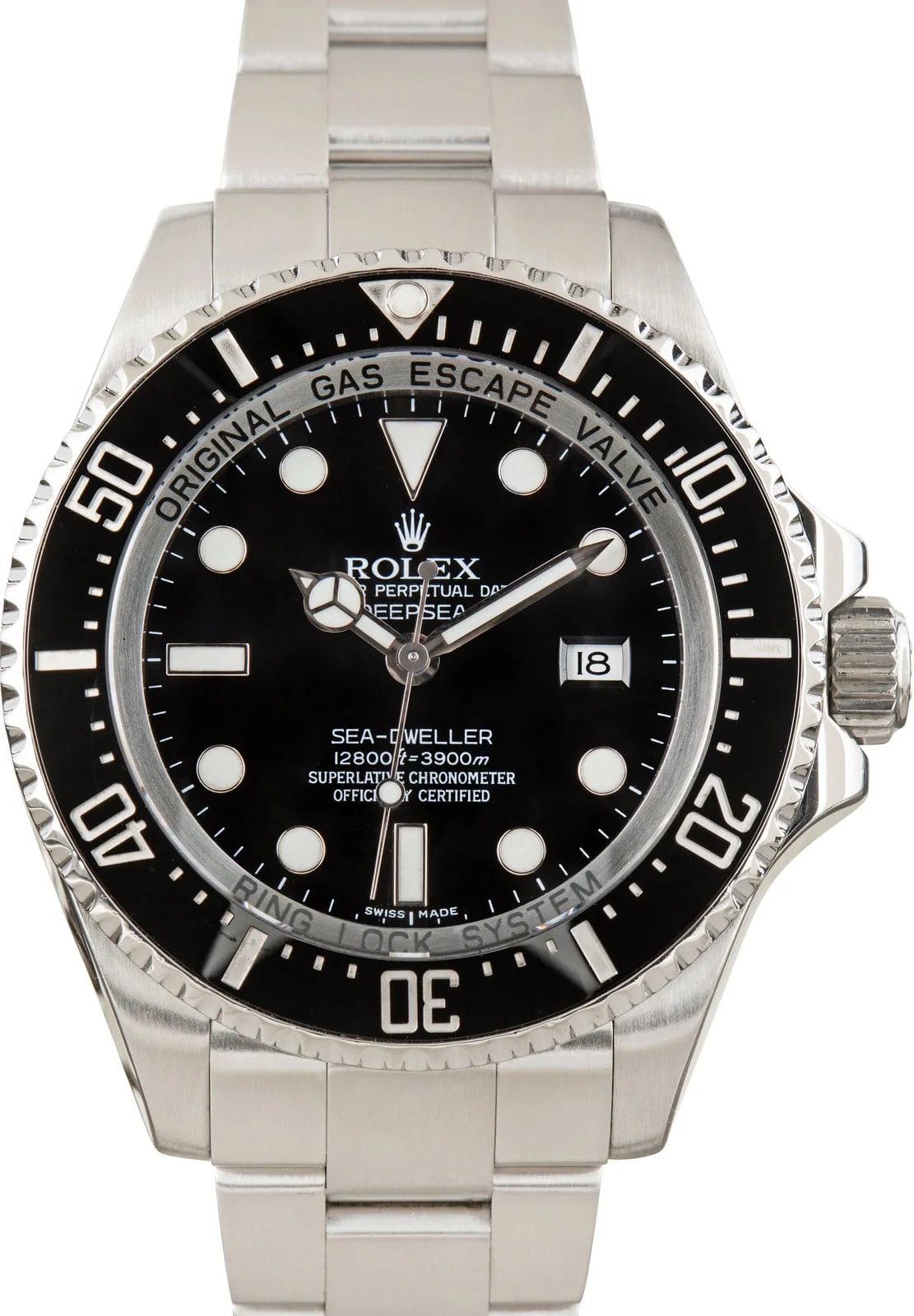 Rolex — Stainless Steel Rolex Sea-Dweller Deepsea Black Dial Ref 116660 — Watch — resale