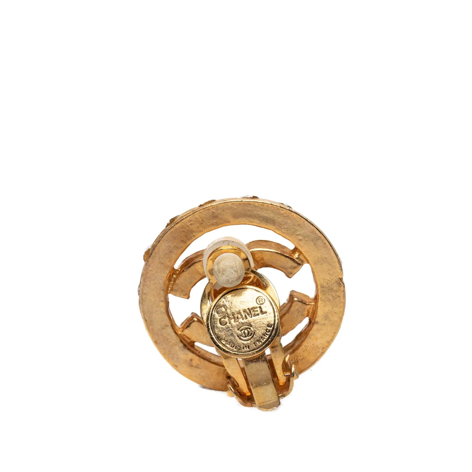 CC Strass Round Clip on 3