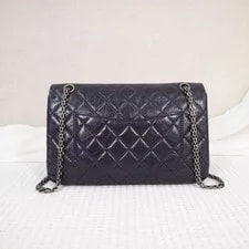 Chanel 2.55 Chain Double Flap Quilted Aged 227 Deep 3