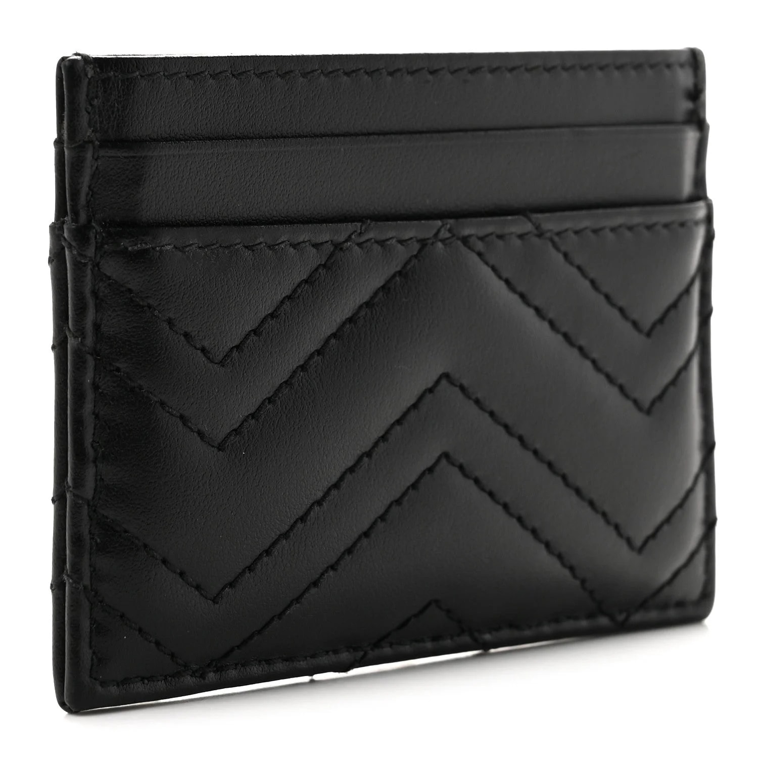 Matelasse GG Marmont Card Holder 3
