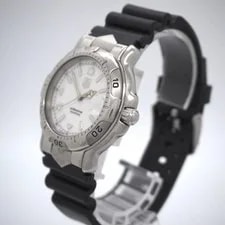TAG Heuer Professional 6000 WH1111-K1 Silver Date New Aftermarket Band 4