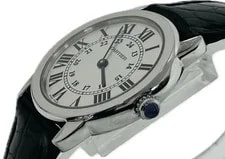 Cartier Ronde Solo de SM W6700155 2933 Stainless Steel 29mm Silver Dial #WJW331 4