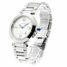 Cartier Pasha de WSPA0009 Automatic 41mm Box Papers Silver 3