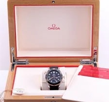 Omega Seamaster 300M Black Sedna Gold/Steel Box/Cards 42mm 210.22.42.20.01.002 2