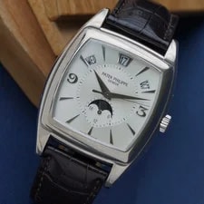 Patek Philippe Gondolo Calendario Ref. 5135G White Gold | 2005 Papers 4