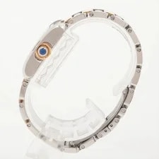 Cartier Tank Anglaise SM W5310046 Ss×yg QZ Silver-Face 1 Extra Link 2