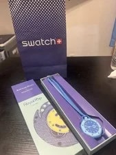 Audemars Piguet X Swatch Bioceramic Royal Pop Savonnette 'Lan Ba' Pendant 3