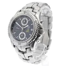 TAG Heuer — TAG Heuer Link Ayrton Senna CT5114 42mm SS Black Dial Automatic #C584 — Watch — resale