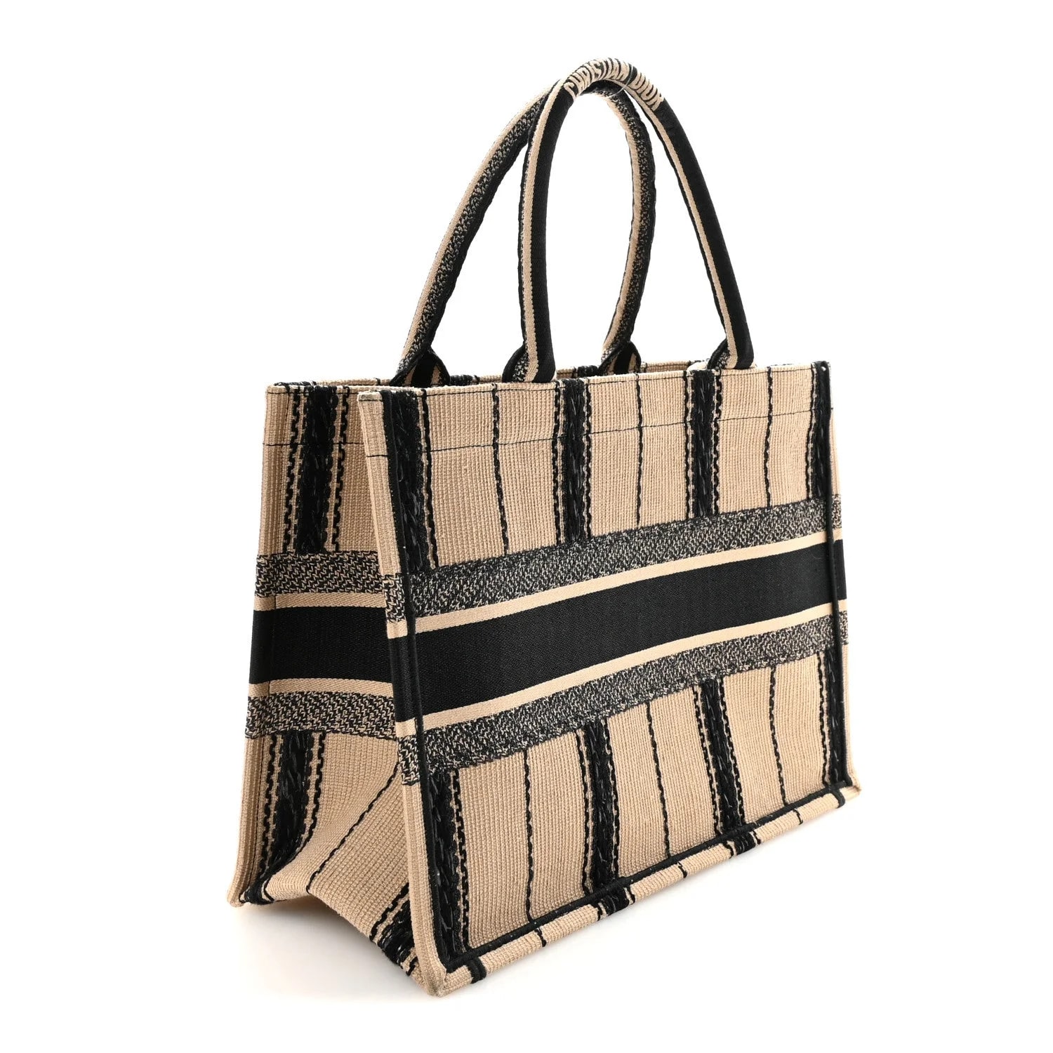 Embroidered Medium Bayadere Book Tote 3