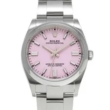 Rolex — Rolex Oyster Perpetual 36 126000 36mm Stainless Steel Pink #WW1157 — Watch — resale