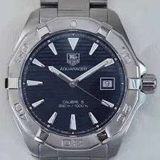TAG Heuer Aquaracer 300m Automatic 41mm Blue Official 4
