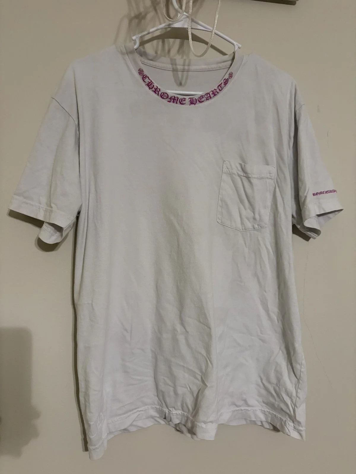 Chrome Hearts — Hearts Pocket T Shirt — streetwear — resale