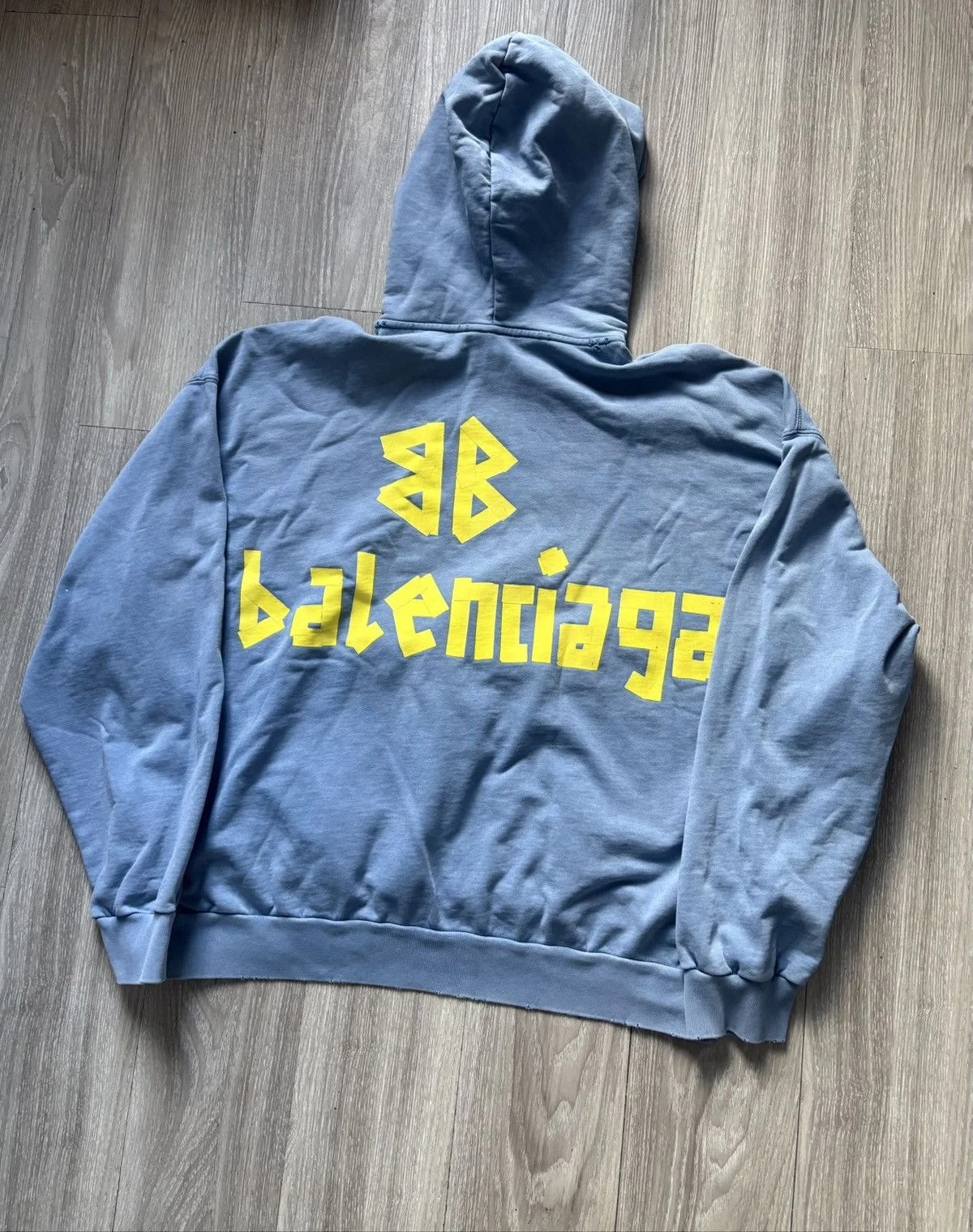 Balenciaga — Balenciaga Tape Hoodie — streetwear — resale