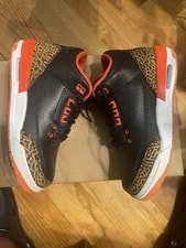 Jordan Air 3 Mid Top Lace Up Print 3