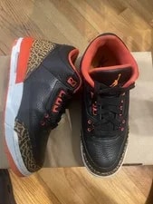Jordan Air 3 Mid Top Lace Up Print 4