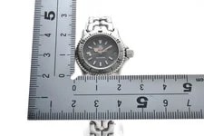 ▶[N ] TAG Heuer S99.208M 24mm Quartz Black Dial Date 200M Swiss 4