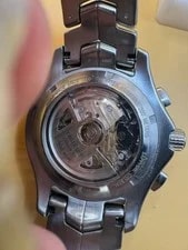 TAG Heuer Calibre 16 Chronorgraph Blue Dial CJF2114 3