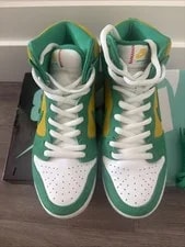 Nike SB Dunk High Pro SB Oakland Athletics 305050-337 Size 10.5 With Box 3