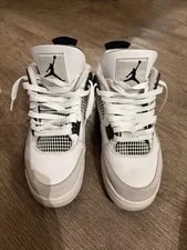 Air Jordan — Air Jordan 4 Military Blacks (With Box & Goat Verification) — Sneaker — resale