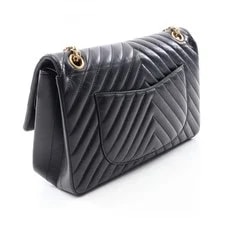 Chanel 255 Chevron V Stitch W Flap r0_0724 2